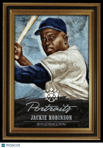 2018 Panini Diamond Kings Jackie Robinson #P12 Portraits