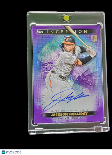 2024 Topps Inception Jackson Holliday #BRES-JH Purple /199