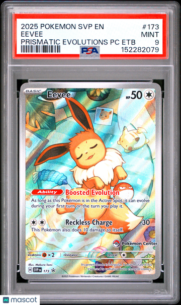 Scarlet & Violet Promo Eevee Holo Black Star Promo PSA 9 #173