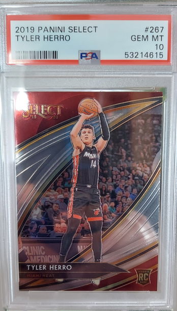 Tyler Herro Select Courtside RC PSA 10!