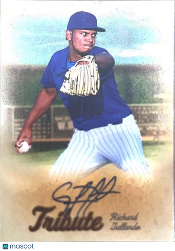 2020 Futera Unique Prospects & Legends - Tribute Richard Gallardo #TRB11