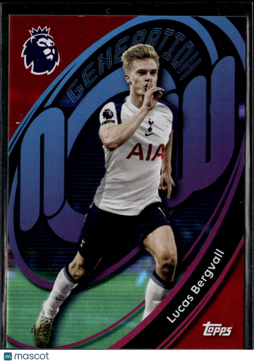 2025 Topps Match Attax Generation Now Lucas Bergvall #268