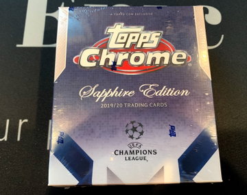 2019-20 UEFA Topps Chrome Sapphire
