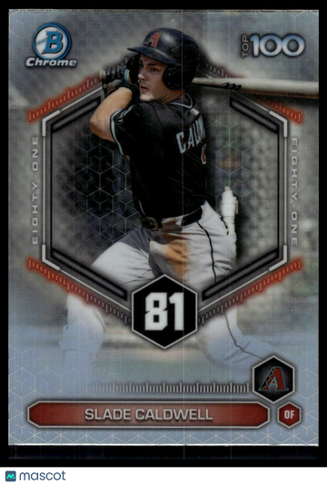 2026 Bowman Slade Caldwell #BTP-81 Bowman Scouts' Top 100