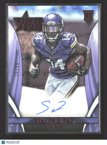 2015 Panini Rookies & Stars Stefon Diggs #RS-SD RC Auto
