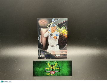 2026 Topps Chrome Black Aaron Judge #1 Rose Gold Mini-Diamond Refractor /10