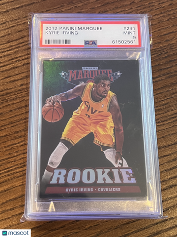 2012 Panini Marquee Kyrie Irving #241 Rookie RC PSA 9
