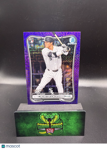 2026 Bowman Chrome Mojo Munetaka Murakami #BCP-18 Purple Refractor RC 096/250
