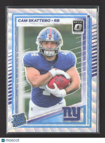 2025 Panini Donruss Optic Prizm Cam Skattebo #228 /300