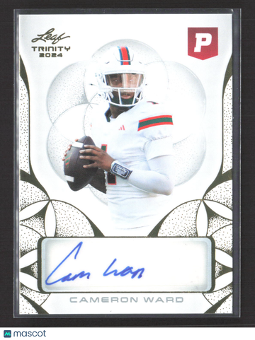 2024 Leaf Trinity Cameron Ward #BA-CW1