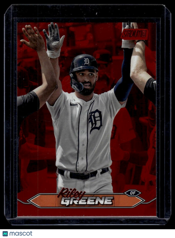 2024 Stadium Club Riley Greene #153 Red Foil