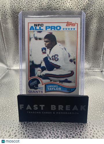 1982 Topps Lawrence Taylor #434 Rookie