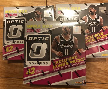 2019-20 optic mega box lot 3 basketball