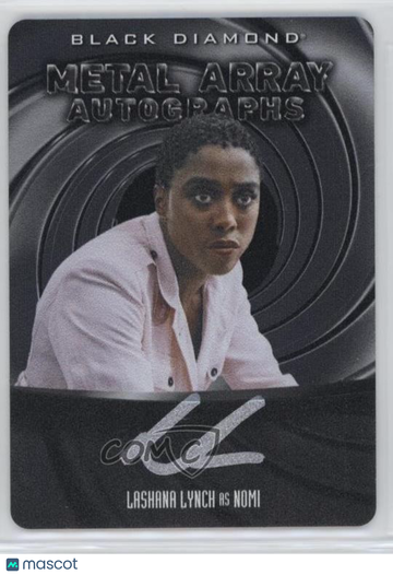 2025 Upper Deck James Bond Black Diamond - Metal Array Autographs 45/49 #MA-LL