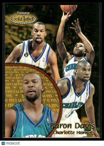 2000-01 Topps Gold Label Baron Davis #72 Premium SN