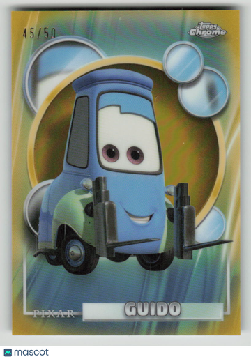 2026 Topps Chrome Disney Pixar Cars 45/50 #23