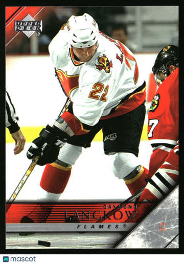 2005-06 Upper Deck Daymond Langkow #274 Calgary Flames