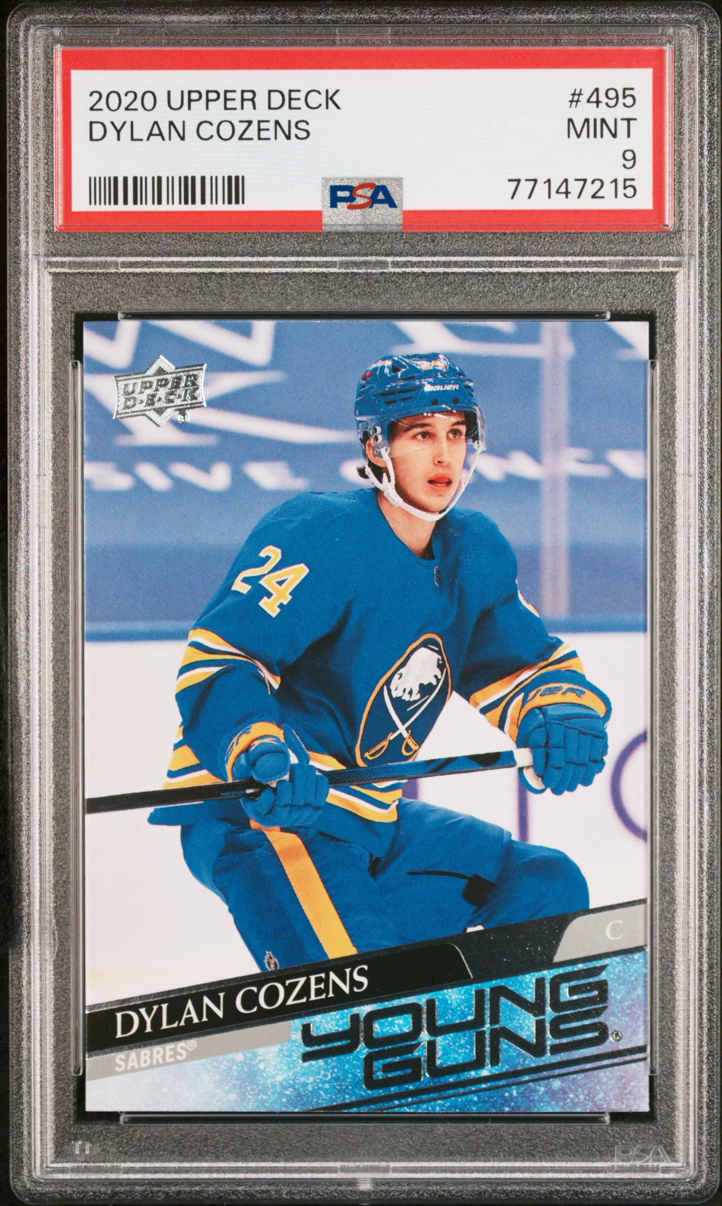 2020 Upper Deck Dylan Cozens #495 PSA 9