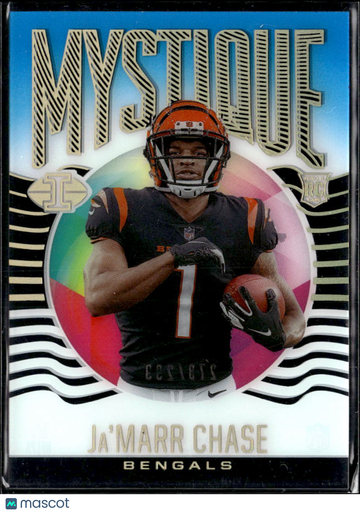 Ja'Marr Chase 2021 Panini Illusions Mystique RC /299 Cincinnati Bengals