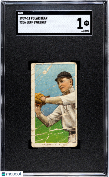 1909 Polar Bear (T206) Jeff Sweeney SGC 1