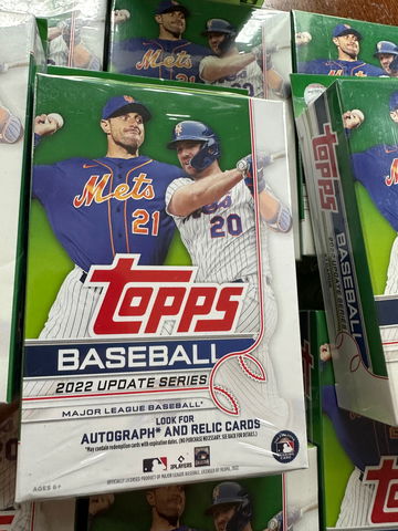 Topps 2022 Update Hanger Sealed Box Lot of 10