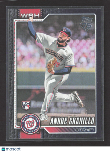 2026 Topps Series Two Andre Granillo #674 Black Border RC