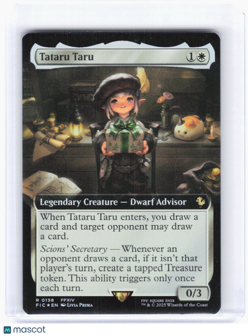Commander: FINAL FANTASY Tataru Taru (Extended Art) Foil Rare #138
