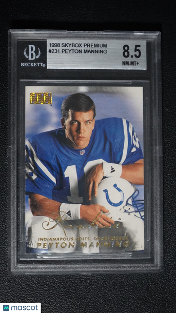 1998 Skybox Premium Peyton Manning #231 [Base] BGS 8.5