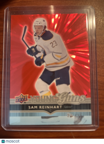 2025-26 Upper Deck Sam Reinhart #OR-30 Outburst Retro Young Guns Red