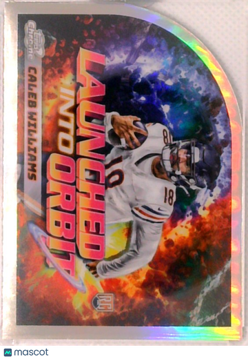 2024 Topps Chrome Launched Into Orbit Caleb Williams #LIO-5