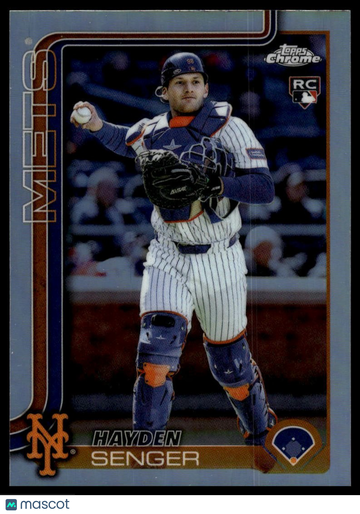 2025 Topps Chrome Update Hayden Senger #USC128 Refractors RC
