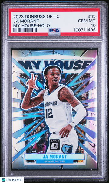 2023 Panini Donruss Optic My House Ja Morant #15 Holo PSA 10
