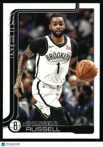 2025-26 Topps D'Angelo Russell #8 Brooklyn Nets