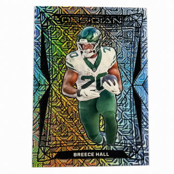 2024 Panini Obsidian 152 Breece Hall Obsidian Jets