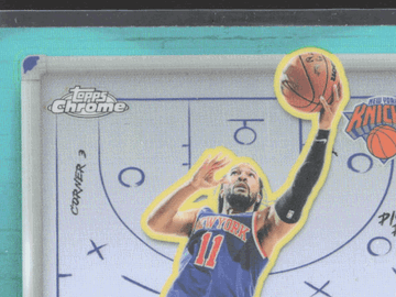 2025 Topps Chrome X's & Whoa's Jalen Brunson #XW-2 Aqua /199