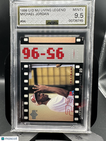 1998 Upper Deck MJ Living Legend Michael Jordan #94 AGS 9.5