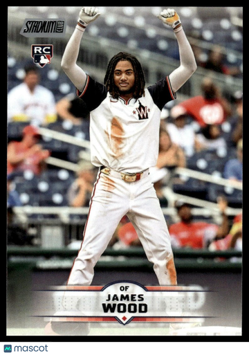2025 Stadium Club James Wood #175 RC
