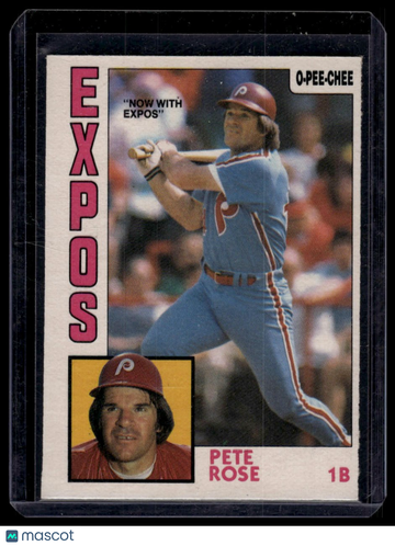 1984 O-Pee-Chee Pete Rose #300