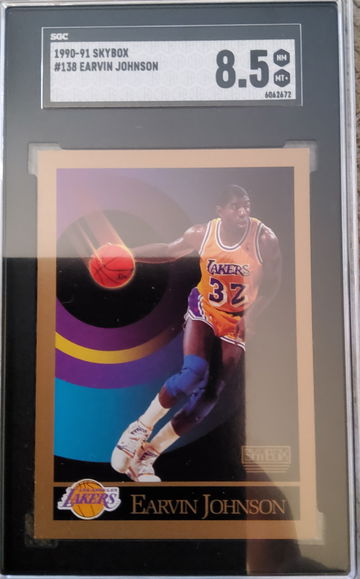 1990-91 Skybox Earvin (Magic) Johnson #138