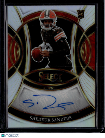 2026 Panini Select Prizm Shedeur Sanders #RSI-SSS RC