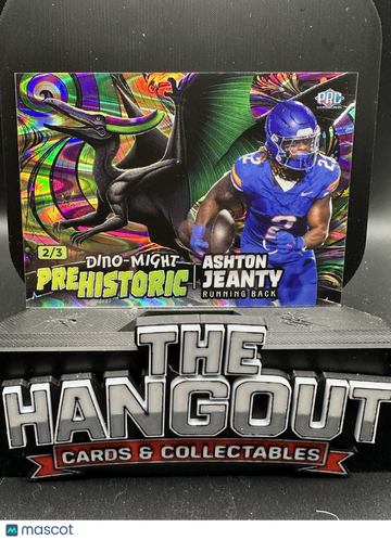 2024 Wild Card Alumination Dino-Might Prehistoric Ashton Jeanty #PHPTE3-AJ Holo
