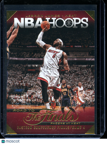 2014-15 Panini NBA Hoops Road to the Finals LeBron James #76 /299
