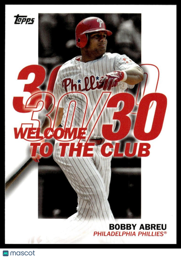 2023 Topps Bobby Abreu #WC-24 Welcome to the Club