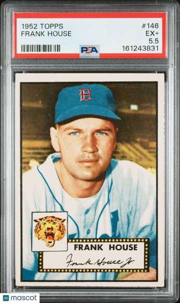 1952 Topps Frank House #146 PSA 5.5