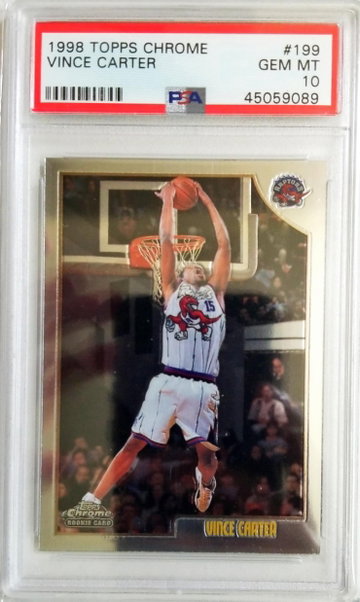 Vince Carter Topps Chrome 