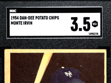 1954 Dan-Dee Potato Chips Monte Irvin SGC 3.5