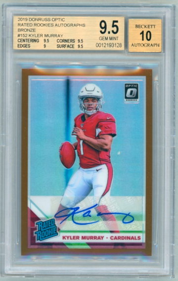 Kyler Murray 2019 Optic Bronze Auto