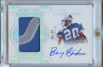 2025 Barry Sanders Patch 10 Panini Authentic