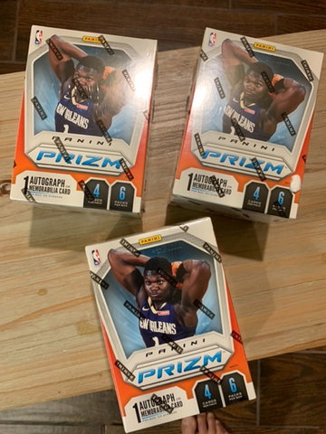 2019-20 prizim blaster 3 box lot