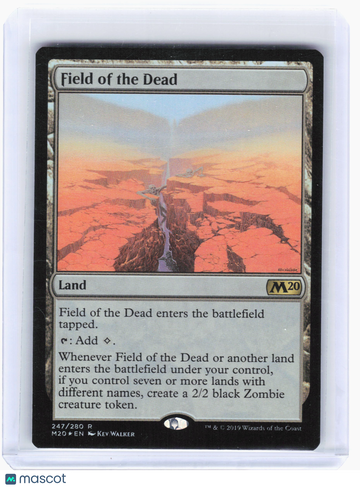 Core Set 2020 Field of the Dead Foil Rare #247